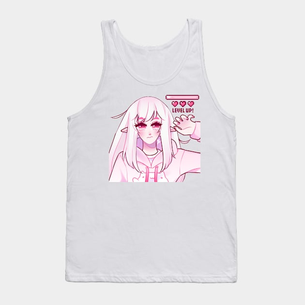 Yuki <3 Tank Top by Breadwithbutter 